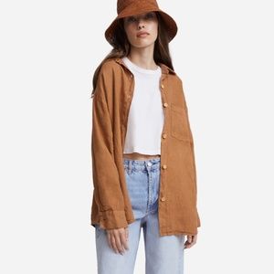 MATE THE LABEL Linen Long Sleeve Shirt